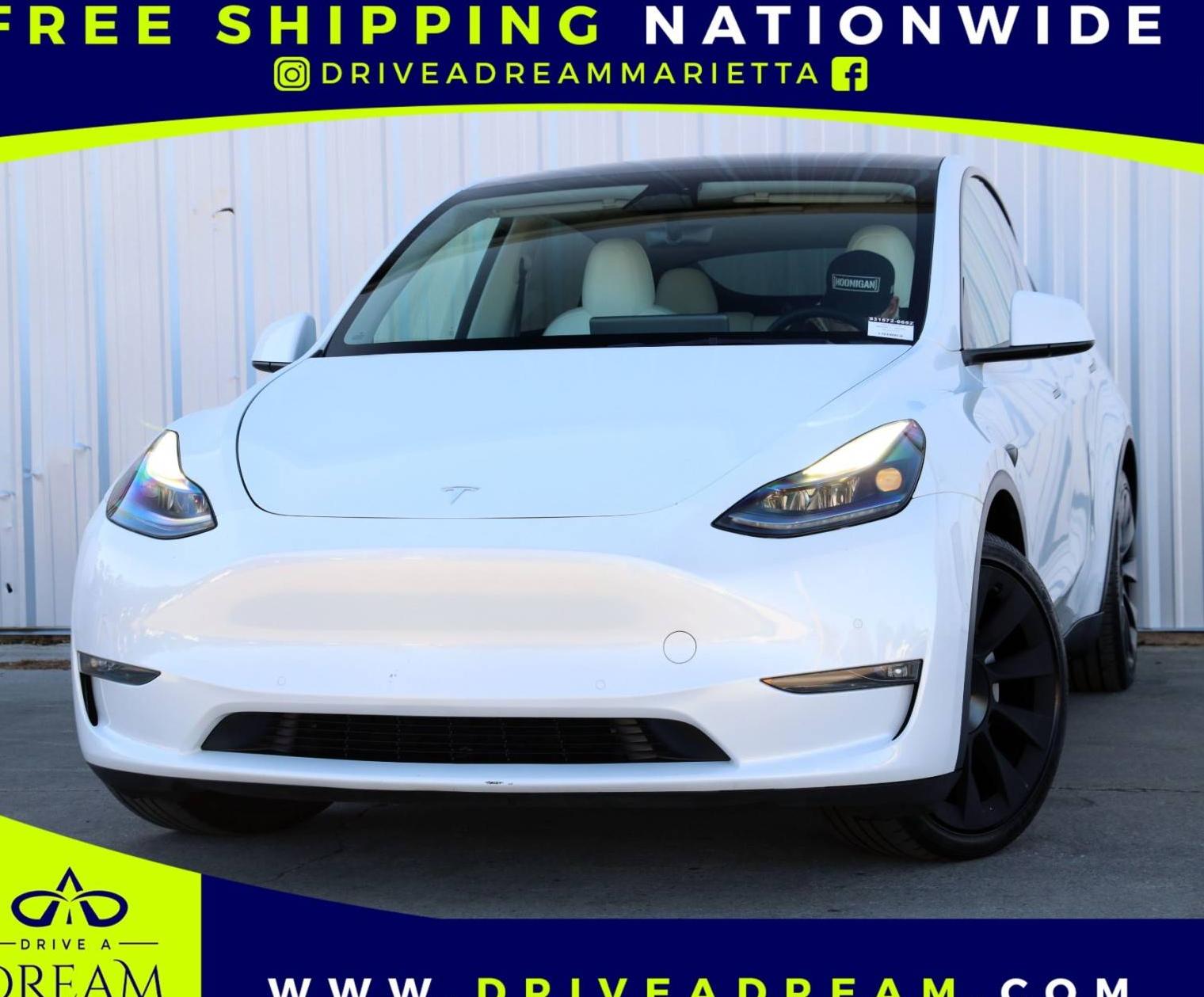 TESLA MODEL Y 2022 7SAYGDEE5NF531572 image